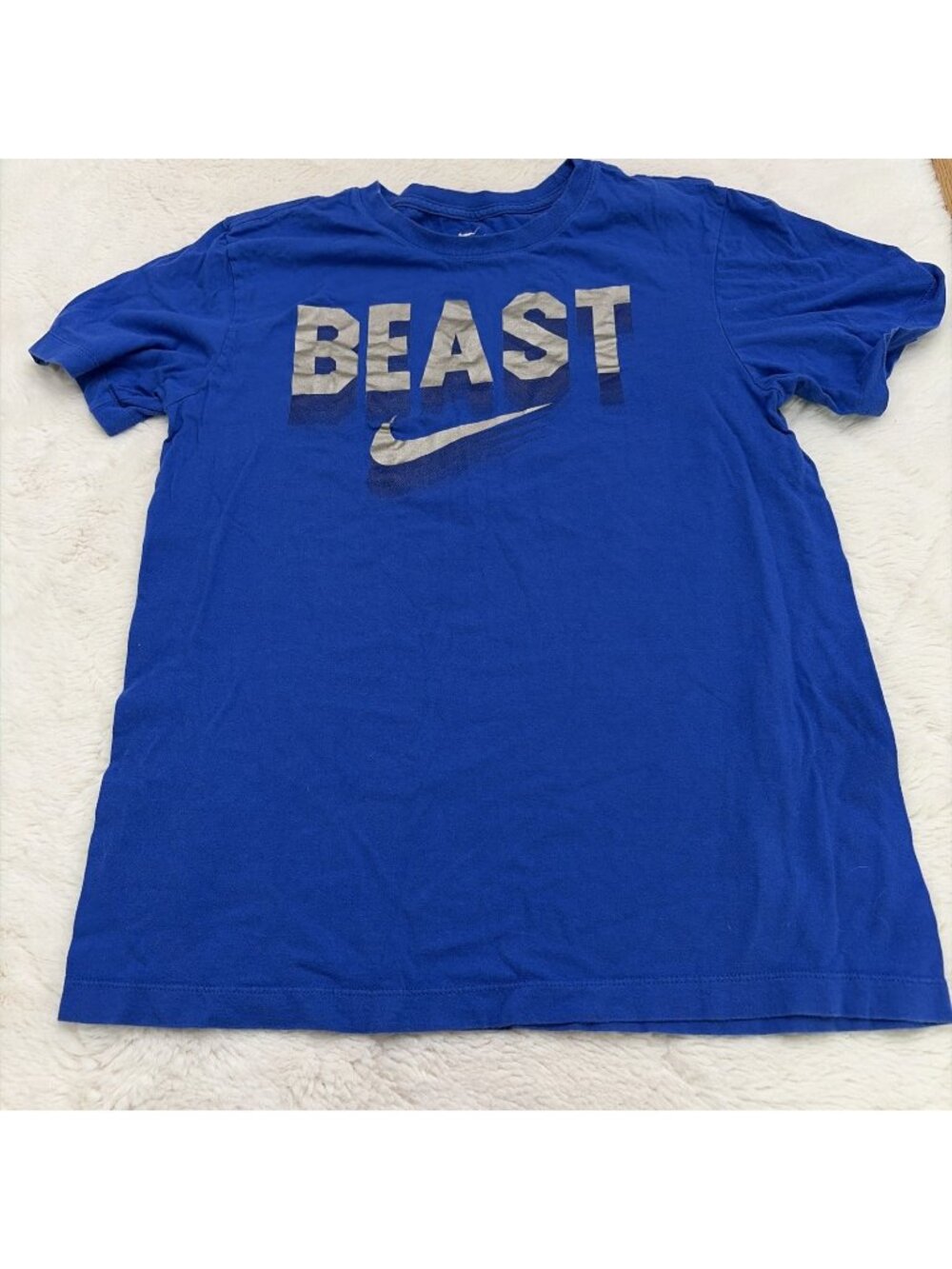The Nike Tee Men’s Small Blue Beast Logo Tee